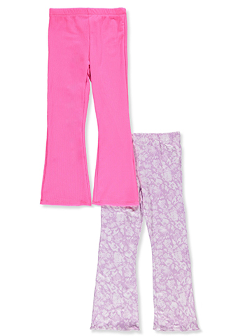 One Step Up Girls' 2-Pack Flared Leggings - CookiesKids.com