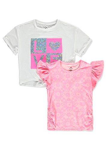 One Step Up Girls' 2-Pack T-Shirts - CookiesKids.com
