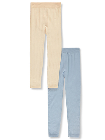 One Step Up Girls' 2-Pack Fleece Lined Leggings - CookiesKids.com