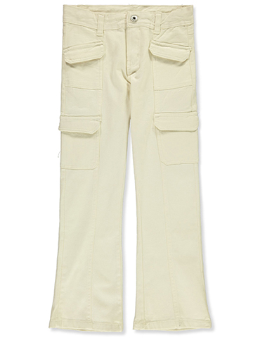 Star Ride Girls' Cargo Pocket Twill Pants - CookiesKids.com