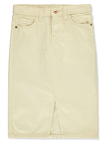 Star Ride Girls' Denim Midi Skirt - CookiesKids.com
