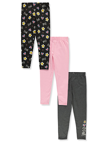 Star Ride Girls' 3-Pack Leggings - CookiesKids.com