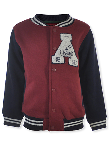 Hawk Boys' Fleece Varsity Jacket - CookiesKids.com