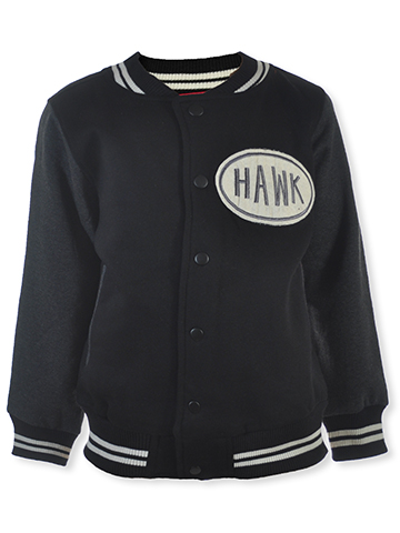 Hawk Boys' Fleece Varsity Jacket - CookiesKids.com