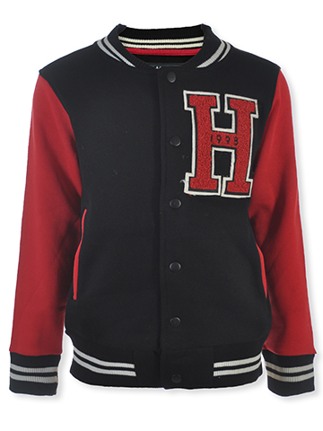 Hawk Boys' Fleece Varsity Jacket - CookiesKids.com