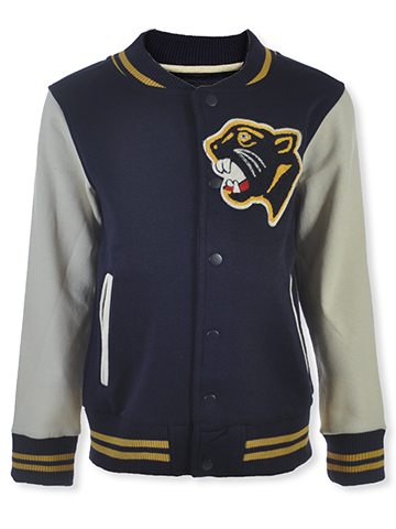 Hawk Boys' Fleece Varsity Jacket - CookiesKids.com