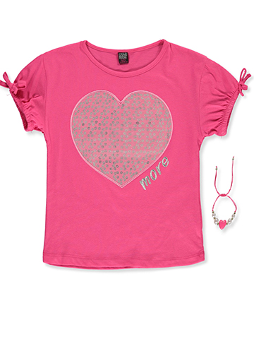 Sweet Butterfly Girls' 3-Piece T-Shirt Accessory Pack Set - CookiesKids.com