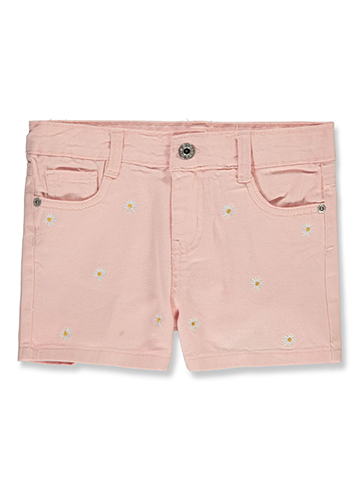 Star Ride Girls' Woven Pull-Through Belt Shorts - CookiesKids.com