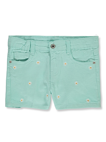 Star Ride Girls' Woven Pull-Through Belt Shorts - CookiesKids.com