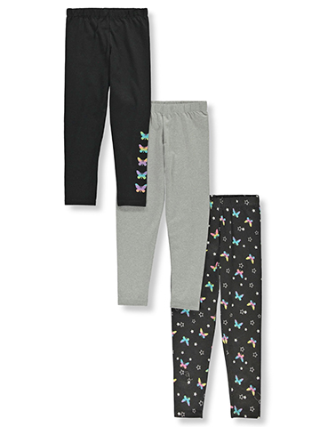 Star Ride Girls' 3-Pack Leggings - CookiesKids.com