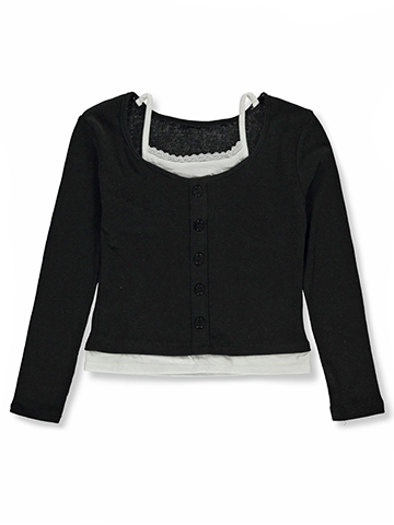Star Ride Girls' Layered Top - CookiesKids.com