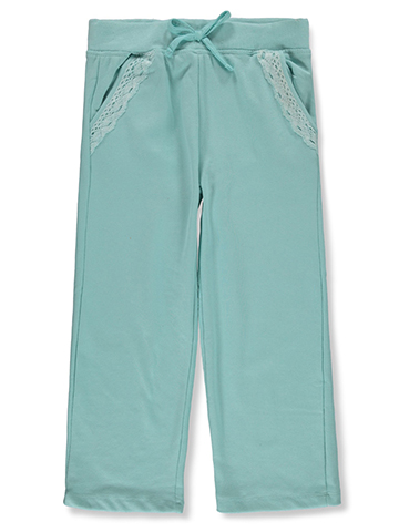 Star Ride Girls' Lace Trim Joggers - CookiesKids.com