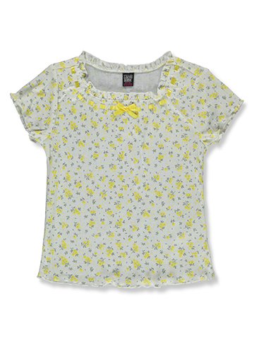 Star Ride Girls' Floral T-Shirt - CookiesKids.com