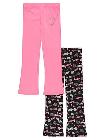 Star Ride Girls' 2-Pack Flared Leggings - CookiesKids.com