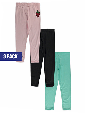Star Ride Girls' 3-Pack Berry Leggings - CookiesKids.com