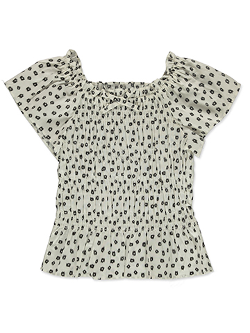Sweet Butterfly Girls' Leopard Top T-Shirt - CookiesKids.com