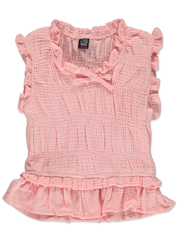 Star Ride Girls' Gauze Tiered Top - CookiesKids.com