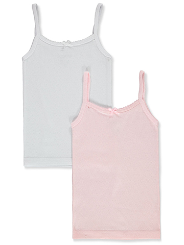 Cookie's Girls' 2-Pack Pointelle Camisoles - CookiesKids.com