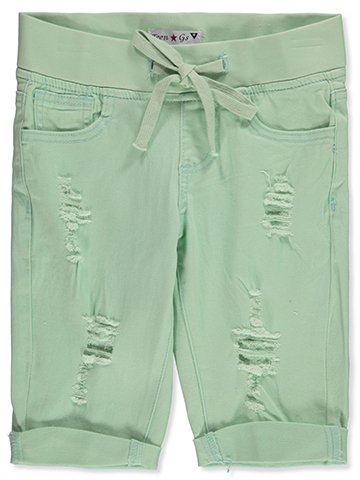 Teen G'S Girls' Rip and Repair Shorts - CookiesKids.com