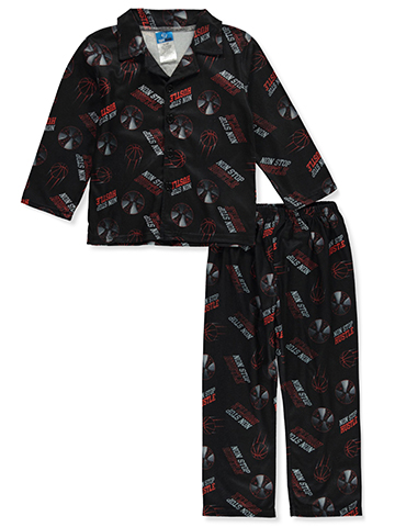 Tuff Guys Boys' 2-Piece Coat Style Pajamas - CookiesKids.com