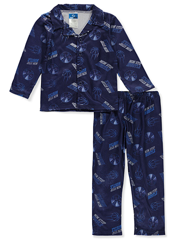 Tuff Guys Boys' 2-Piece Coat Style Pajamas - CookiesKids.com