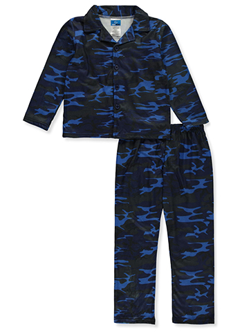 Tuff Guys Boys' 2-Piece Coat Style Pajamas - CookiesKids.com