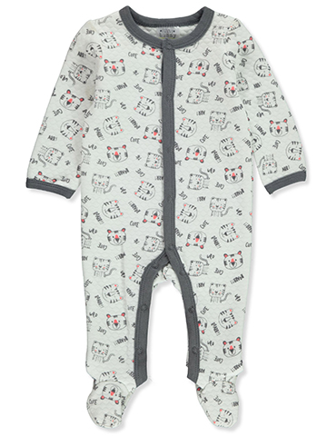 Funny Bunny Baby Boys' Quilted Footed Coveralls - CookiesKids.com