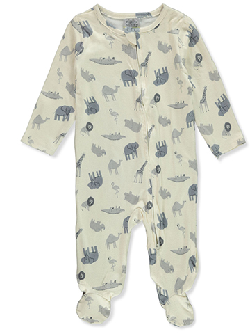 Funny Bunny Baby Boys' Footed Coveralls - CookiesKids.com