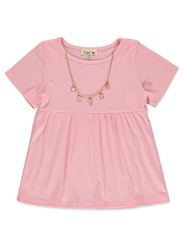Dream Girl Girls' Charm Babydoll T-Shirt - CookiesKids.com