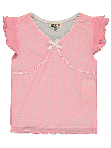 Dream Girl Girls' Flutter Sleeve T-Shirt - CookiesKids.com