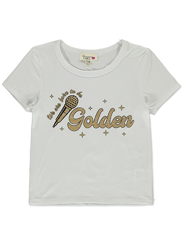 Dream Girl Girls' Golden T-Shirt - CookiesKids.com