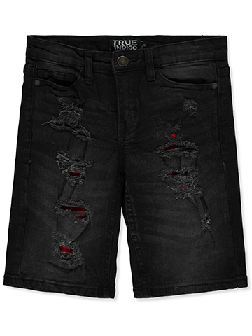 True Indigo Boys' Rip Repair Denim Shorts - CookiesKids.com