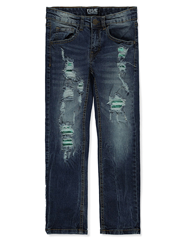 True Indigo Boys' Rip Slim Jeans - CookiesKids.com