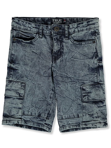 True Indigo Boys' Denim Cargo Shorts - CookiesKids.com