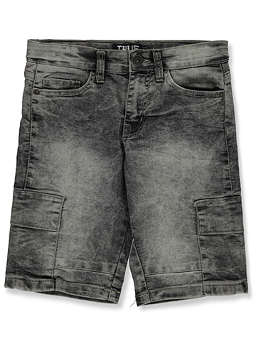 True Indigo Boys' Denim Cargo Shorts - CookiesKids.com