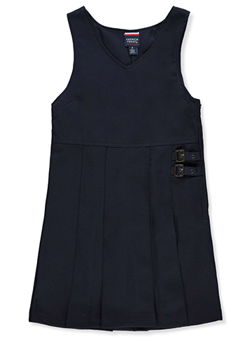 French Toast Girls' Plus Size Double Buckle Jumper - CookiesKids.com