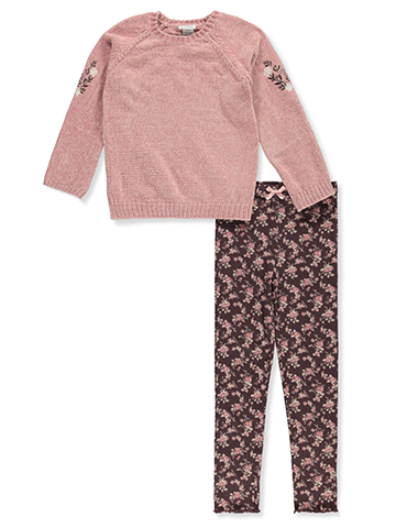 Nicole Miller Girls' 2-Piece Leggings Set Outfit - CookiesKids.com