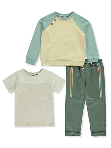 Little Lad Boys' 3-Piece Pants Set Outfit - CookiesKids.com