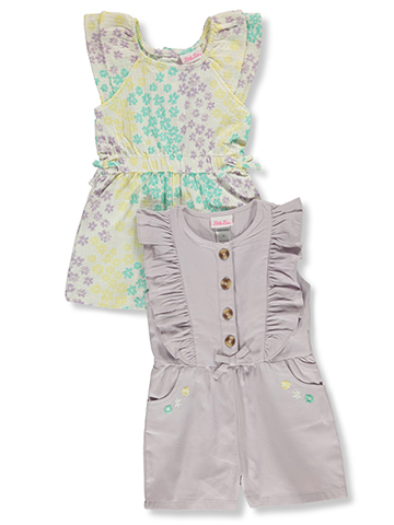 Little Lass Girls' 2-Pack Rompers - CookiesKids.com