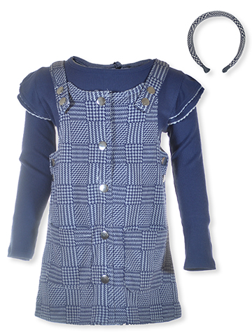Little Lass Girls' 3-Piece Jumper Set Outfit - CookiesKids.com