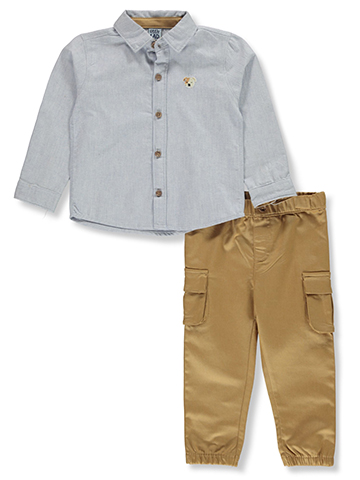 Little Lad Baby Boys' 2-Piece Pants Set Outfit - CookiesKids.com