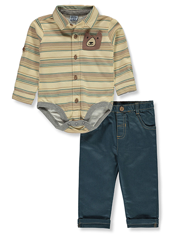 Little Lad Baby Boys' 2-Piece Pants Set Outfit - CookiesKids.com