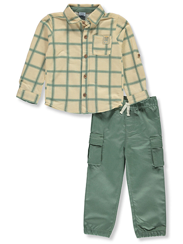Little Lad Baby Boys' 2-Piece Pants Set Outfit - CookiesKids.com