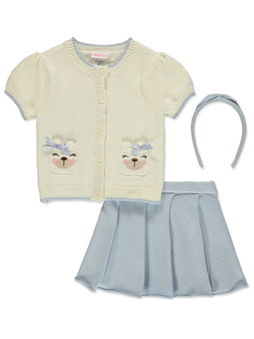 Little Lass Girls' 2-Piece Skirt Set Outfit - CookiesKids.com