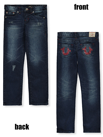 True Religion Boys' Ricky Straight Jeans - CookiesKids.com