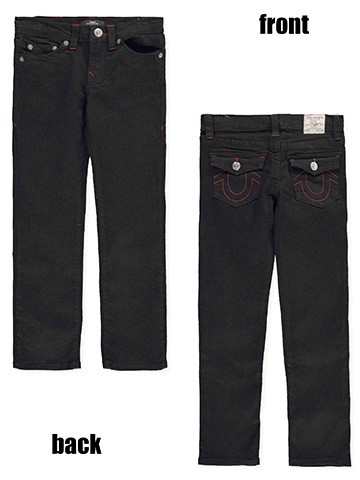 True Religion Boys' Relaxed Straight Jeans - CookiesKids.com