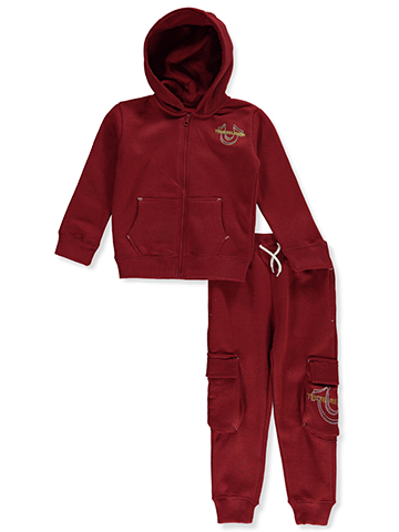 True Religion Boys' 2-Piece Cargo Joggers Set Outfit - CookiesKids.com
