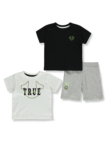 True Religions Baby Boys' 3-Piece Shorts Set Outfit - CookiesKids.com