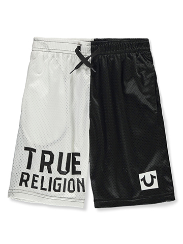 True Religion Boys' Two Tone Mesh Shorts - CookiesKids.com