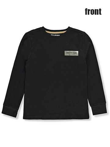 True Religion Boys' Front and Back Long-Sleeve T-Shirt - CookiesKids.com